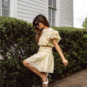 TulaRosa Parker top and skirt from Revolve